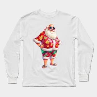 Santa Claus in July #1 Long Sleeve T-Shirt